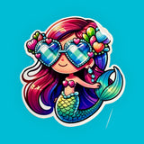 Mermaid sticker - Love Glasses Revolution