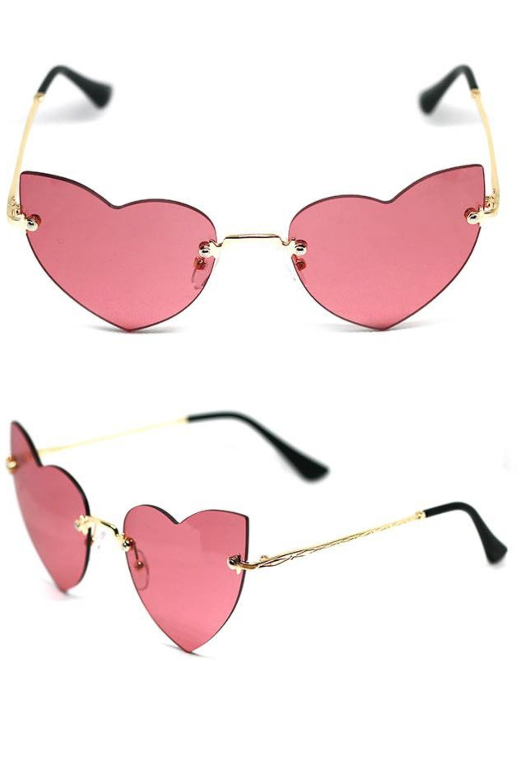 Cat Eye Frameless Love Glasses - Love Glasses Revolution