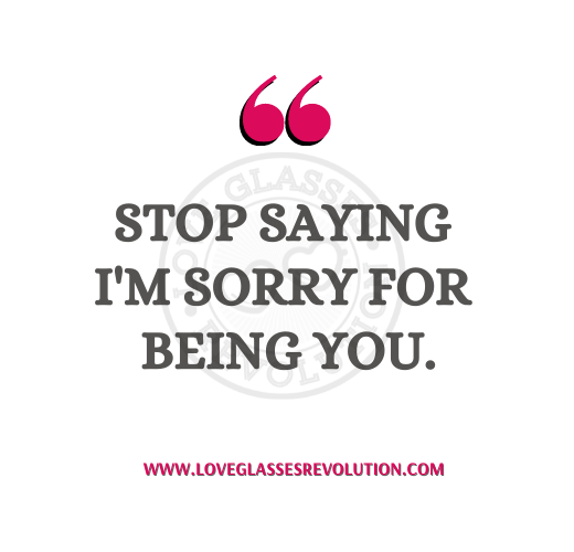 Take up the space – Love Glasses Revolution