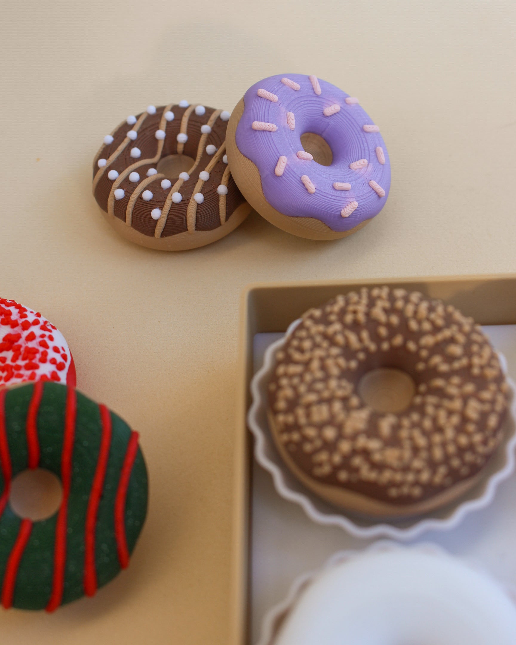 Donut Fidget Clicker and keychain Secondary image