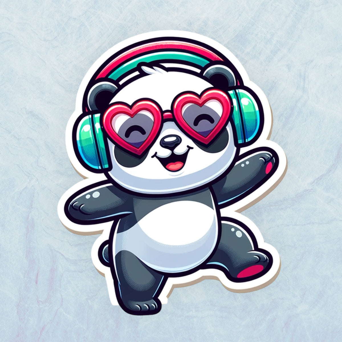 Dancing Love Panda - Love Glasses Revolution Main image