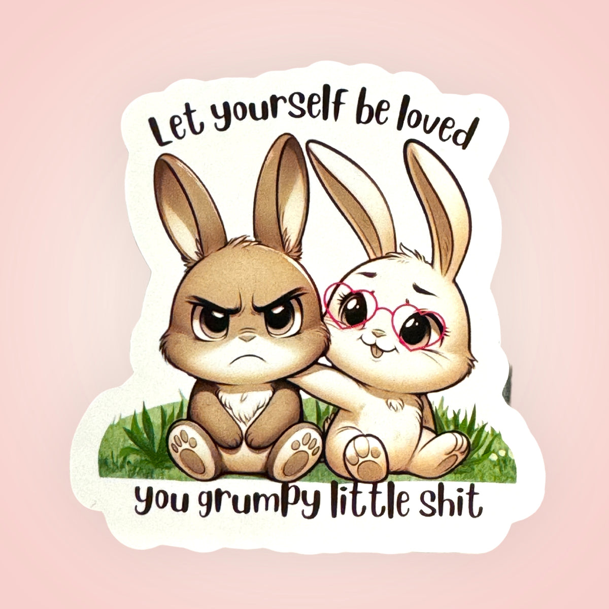 Let Yourself be Loved Sticker - Love Glasses Revolution Main image