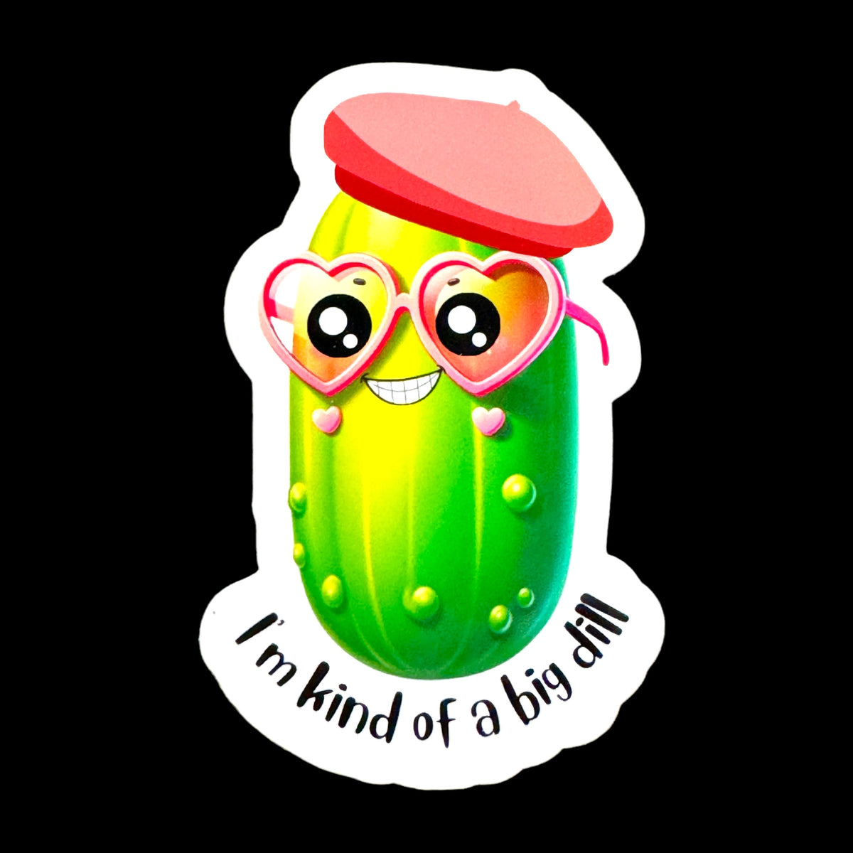 Big Dill Sticker - Love Glasses Revolution Main image