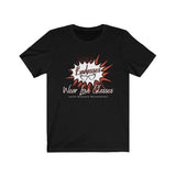 Badasses Wear Love Glasses Unisex Jersey Short Sleeve Tee - Love Glasses Revolution