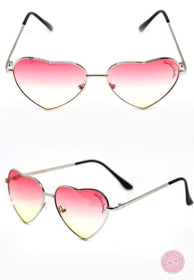 Youth Aviator Style Love Glasses - Love Glasses Revolution Main image