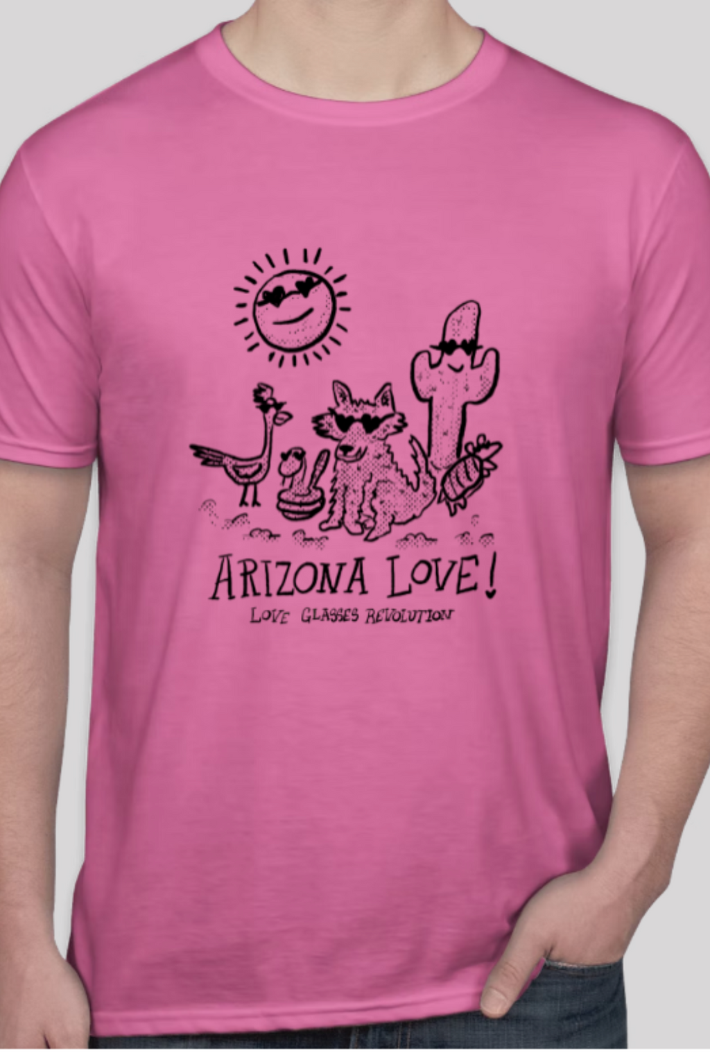 Arizona Desert Dudes Love Swag Tee - Love Glasses Revolution