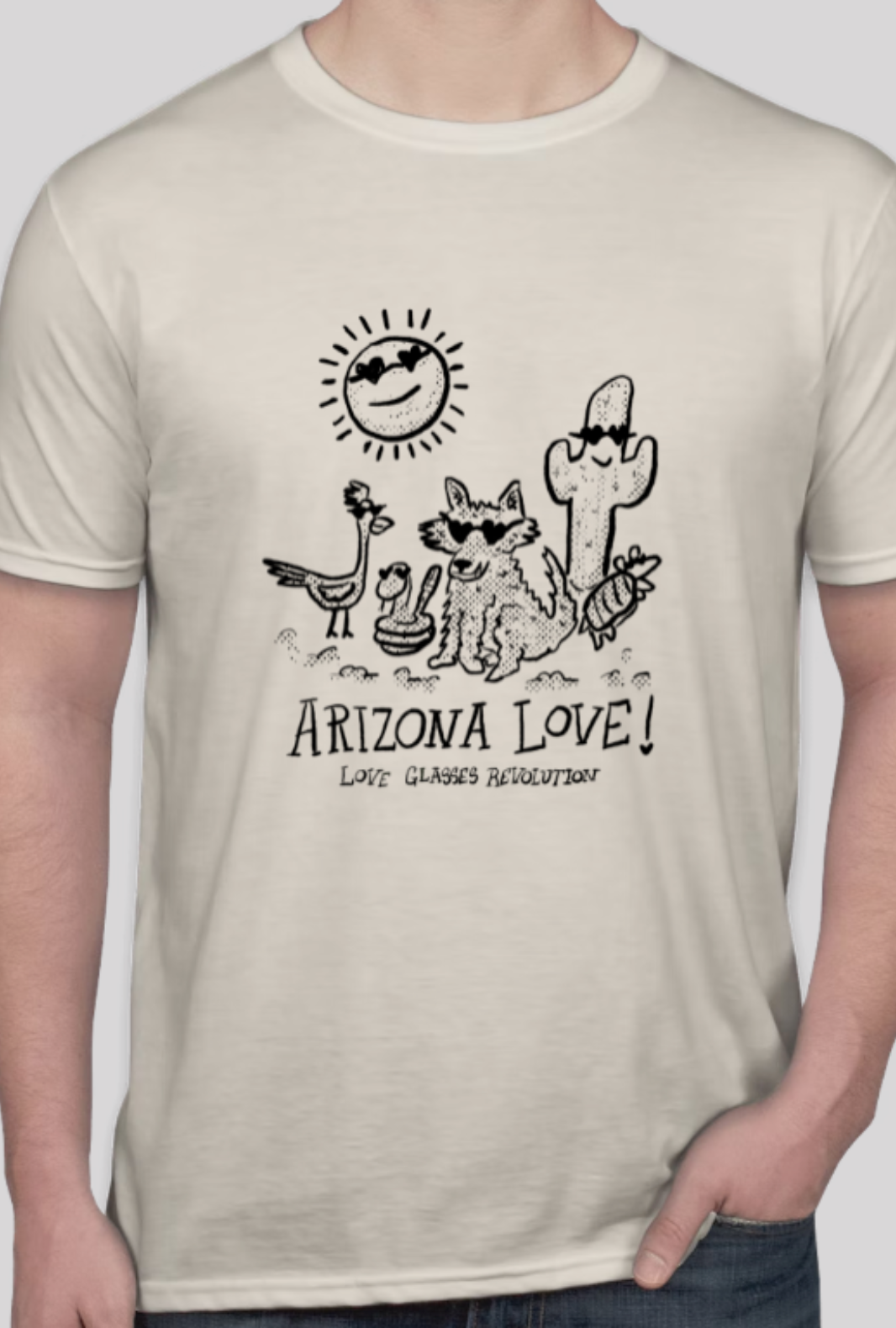 Arizona Desert Dudes Love Swag Tee - Love Glasses Revolution