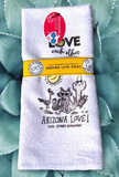 AZ LOVE Swag Hand Towel - Love Glasses Revolution