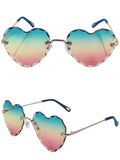 Beveled Frameless - Love Glasses Revolution - Heart Sunglasses