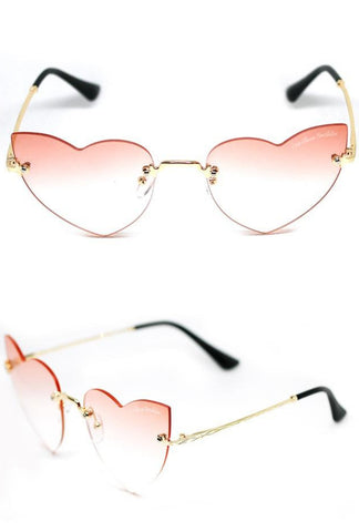 Cat Eye Frameless Love Glasses - Love Glasses Revolution