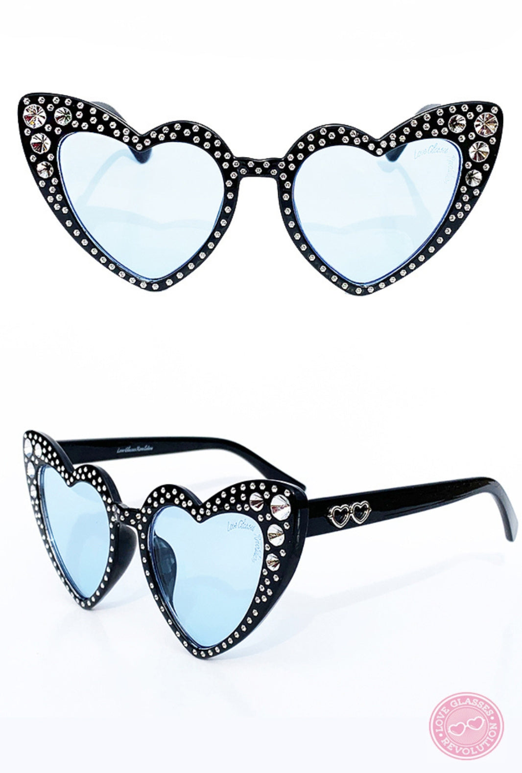 Glitz and Glam Love Glasses - Love Glasses Revolution