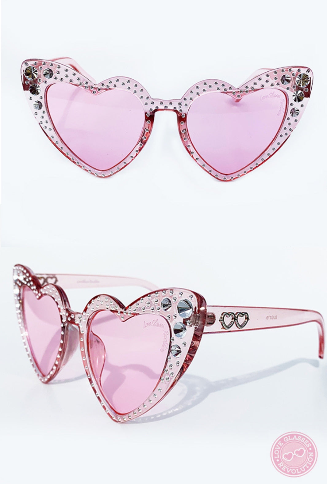 Glitz and Glam Love Glasses - Love Glasses Revolution