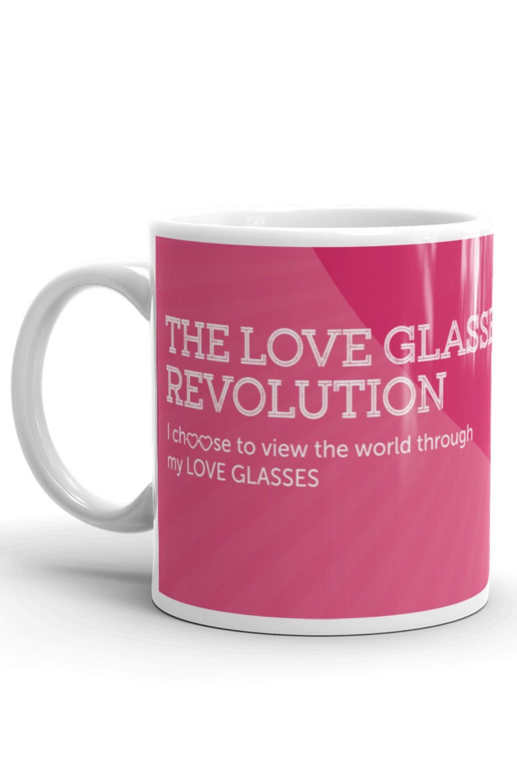 LGR pledge mug - Love Glasses Revolution