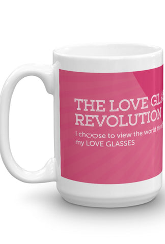 LGR pledge mug - Love Glasses Revolution
