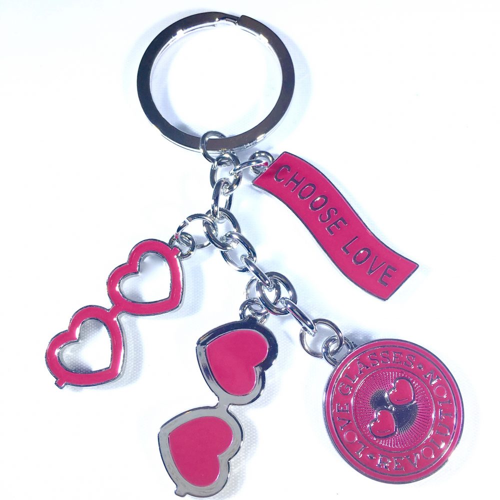 Love Glasses Keychain - Love Glasses Revolution Main image