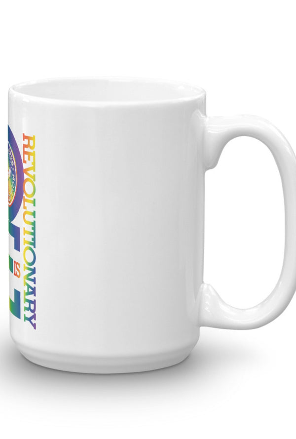 Love is Revolutionary Coffee Mug - Love Glasses Revolution