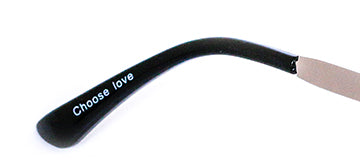 Aviators with a message of love - Love Glasses Revolution