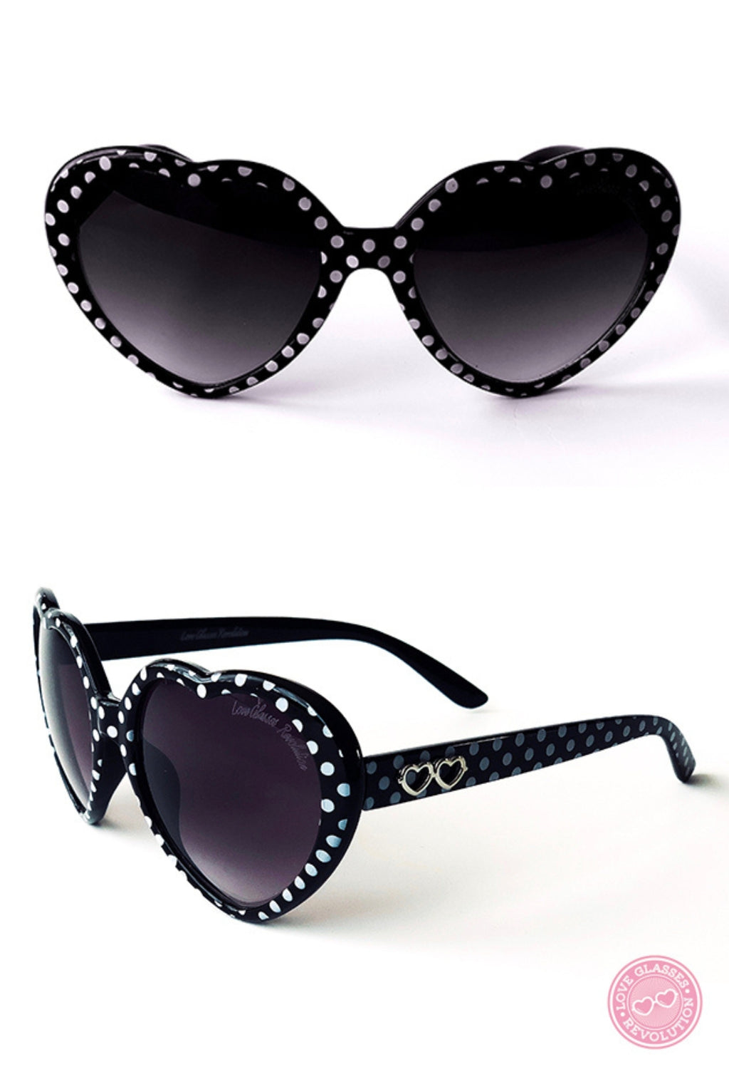 Polka Dot Love Glasses - Love Glasses Revolution