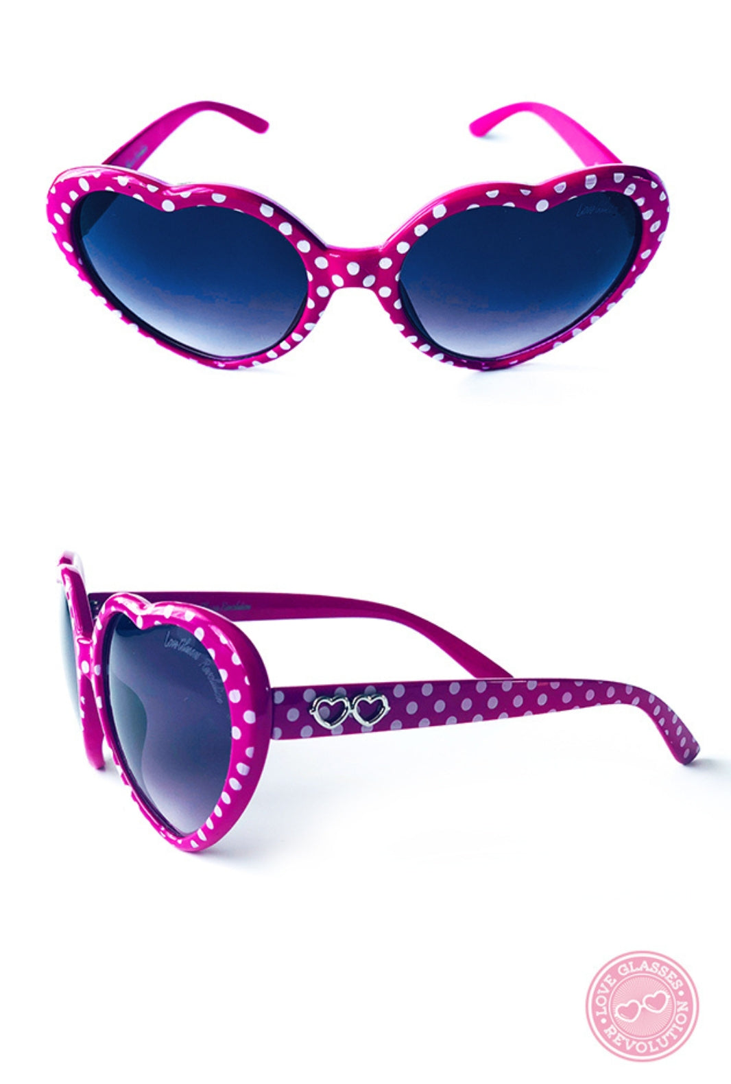 Polka Dot Love Glasses - Love Glasses Revolution