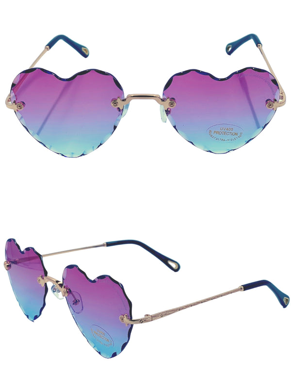 Beveled Frameless - Love Glasses Revolution - Heart Shaped Eyewear
