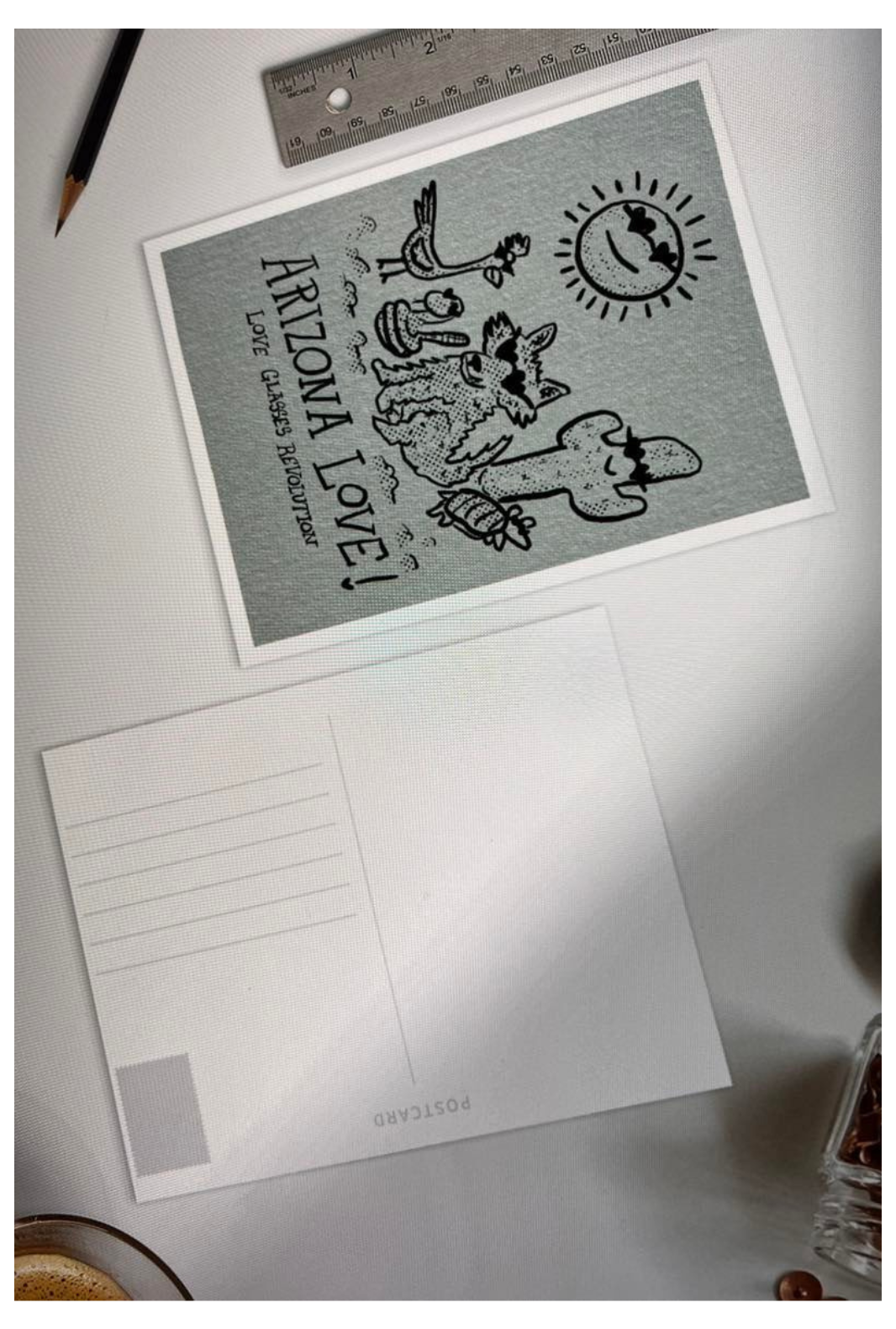 Arizona Love Swag 5" x 7" Oversized Postcards Secondary image