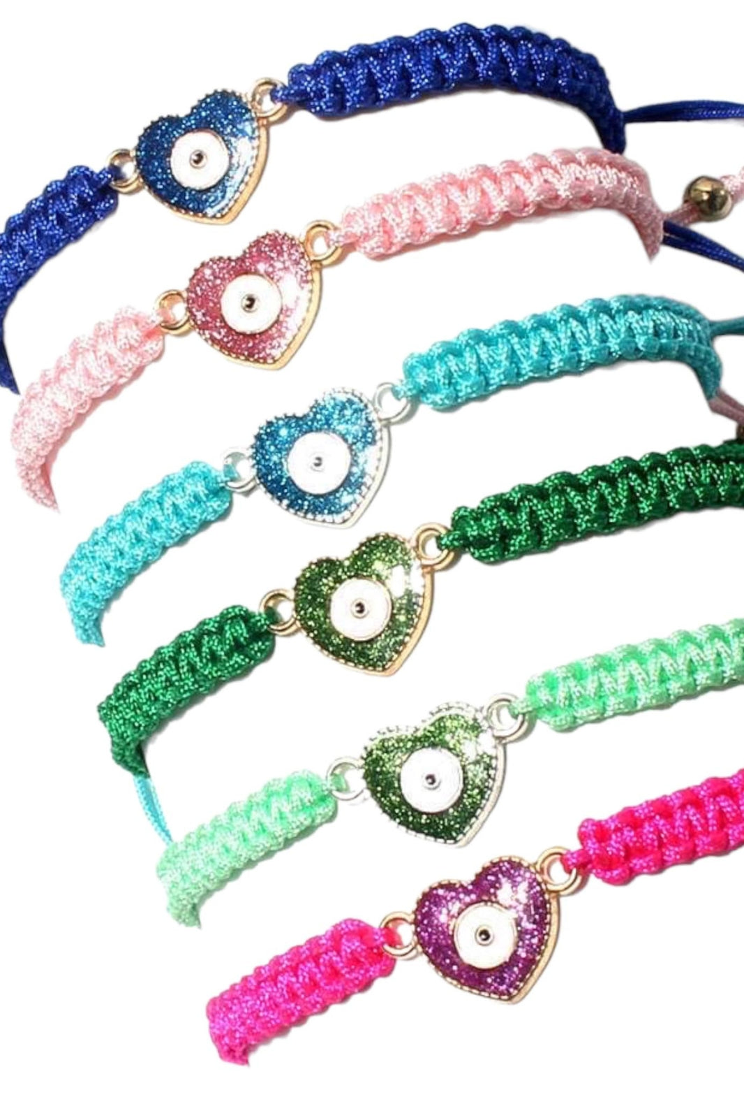 String Bracelet With Hearts - Love Glasses Revolution Main image
