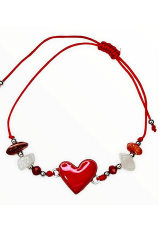 Wear your heart on your sleeve BOHO heart bracelet - Love Glasses Revolution