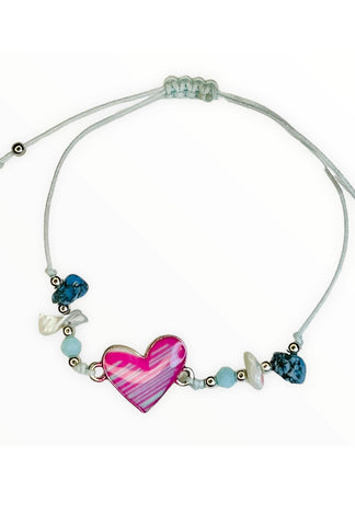 Wear your heart on your sleeve BOHO heart bracelet - Love Glasses Revolution