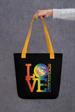 Love is Revolutionary Tote bag - Love Glasses Revolution