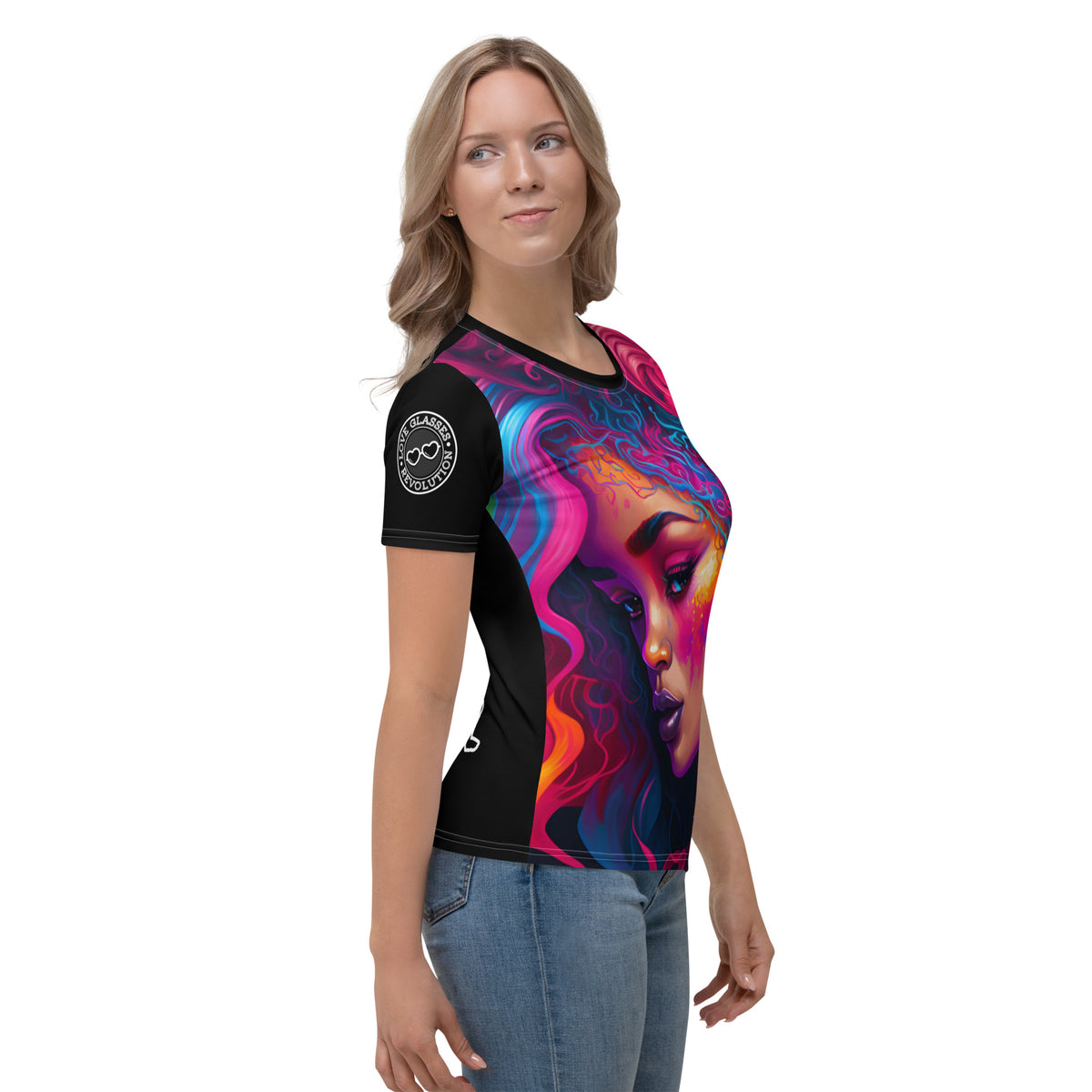 Love rebel for life T-shirt - Love Glasses Revolution
