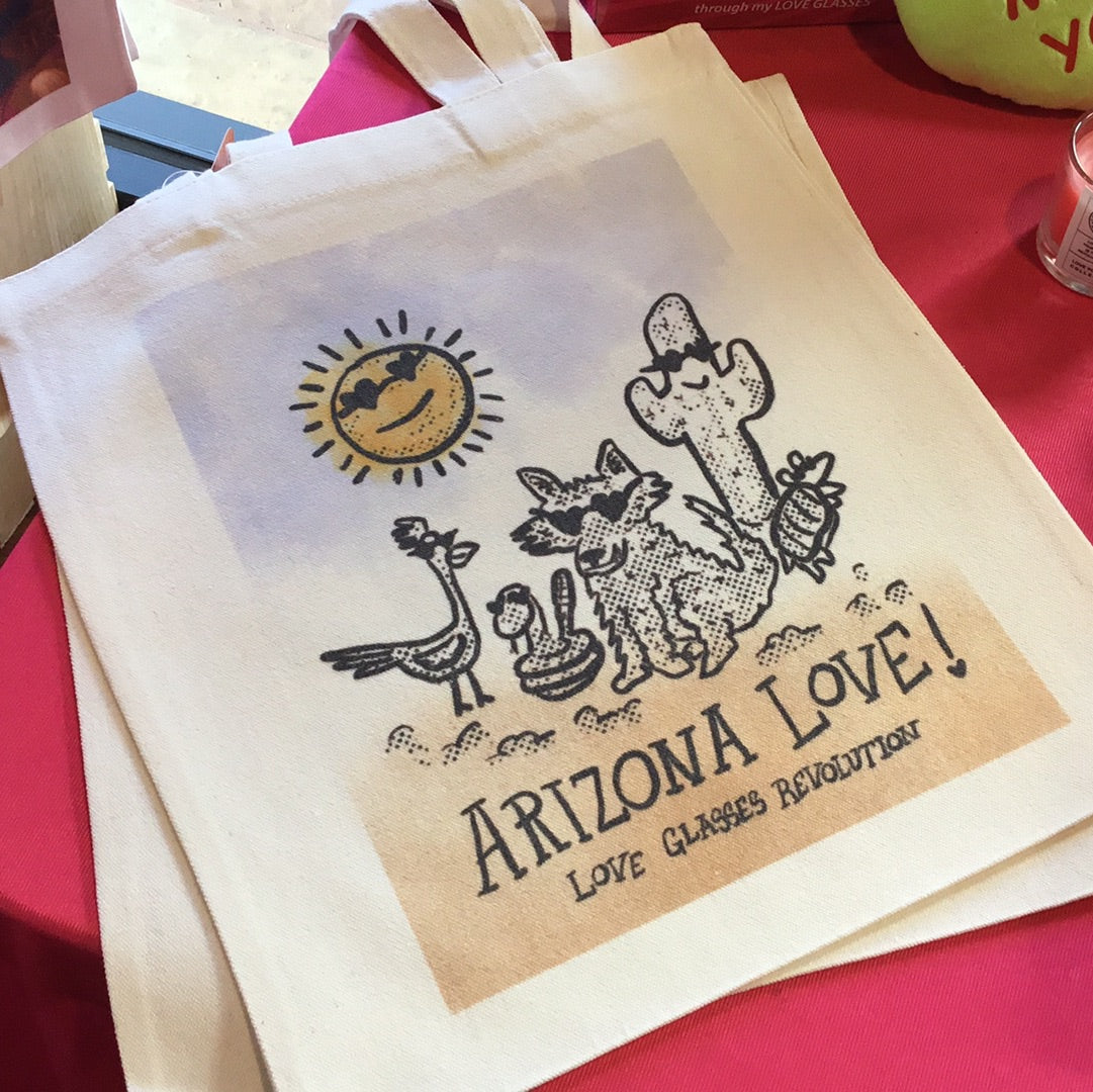 Tote bags - Love Glasses Revolution