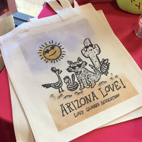 Tote bags - Love Glasses Revolution