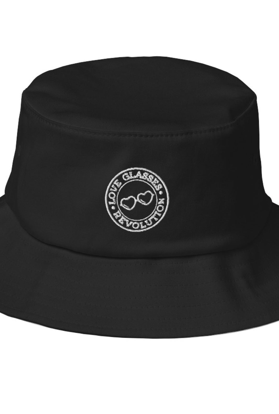 Old School Bucket Hat Love Glasses Revolution Style - Love Glasses Revolution Main image