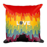 Paint Drip by Darian Collection LOVE logo Pillow! - Love Glasses Revolution