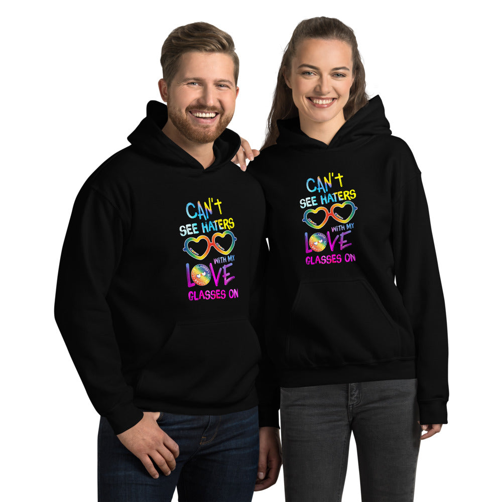 Can't see haters Hoodie! - Love Glasses Revolution Main image