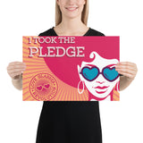 I took the Pledge poster! - Love Glasses Revolution