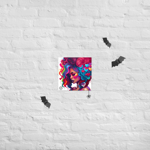 Stunning Love Yourself Woman Print - Love Glasses Revolution