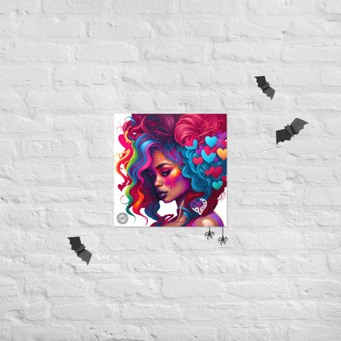 Stunning Love Yourself Woman Print - Love Glasses Revolution