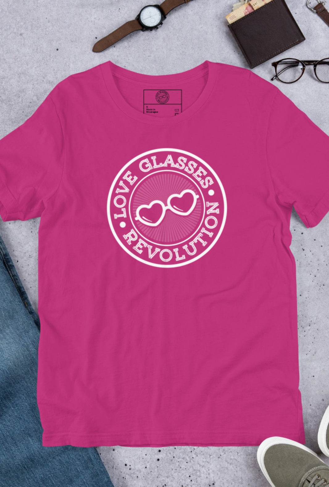 LGR LOGO Tee - Love Glasses Revolution